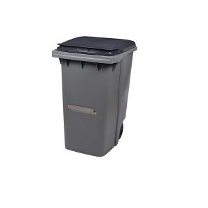 conteneur roulant 340 litres avec barre