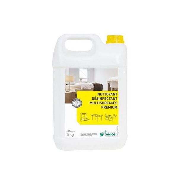 nettoyant desinfectant anios multisurfaces premium bidon 5 litres