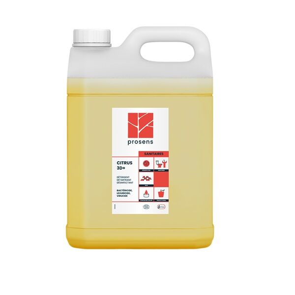 citrus 3D plus prosens bidon 5 l detartrant desinfectant sanitaire