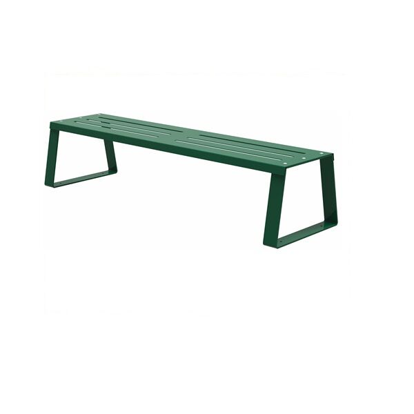 banquette publique à fixer en metal rossignol
