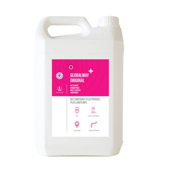 detergent probiotique sanitaires globalway plus original 5 l