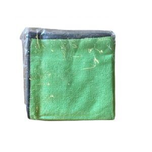 lavette bouclee microfibre verte 250 gr