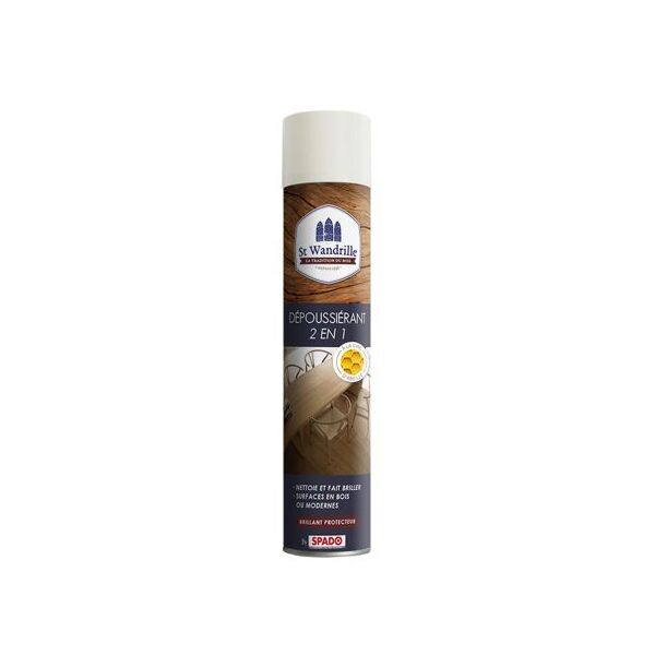 st wandrille depoussierant 2 en 1 nettoyant meubles bois surfaces modernes
