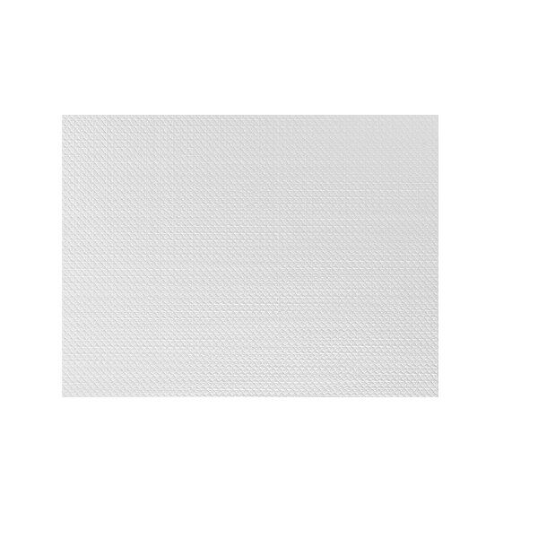 nappe en papier gaufré ronde blanche cgmp