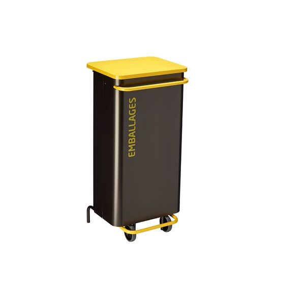 poubelle tri selectif nomade emballages rossignol 110 litres