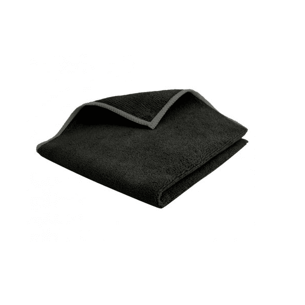 Lavette microfibre noire
