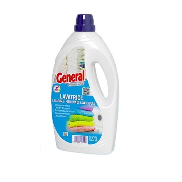 lessive liquide general lavatrice tout textile bidon 2,7 litres