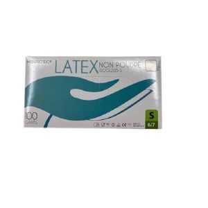 mediprotec gant latex non poudre taille s