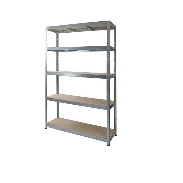 etagere metal et bois robuste 5 plateau