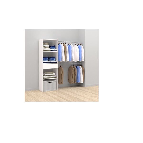 kit dressing blanc 4 étagères