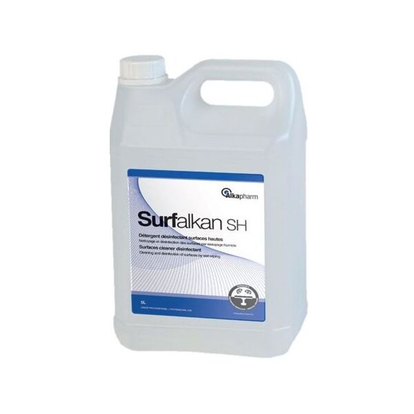 alkaparm surfalkan detergent desinfectant bidon 5 litres
