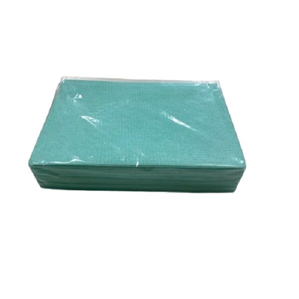 lavette ajouree haccp verte 30X50 cm