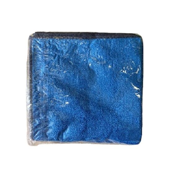 lavette bouclee microfibre bleue 250 gr