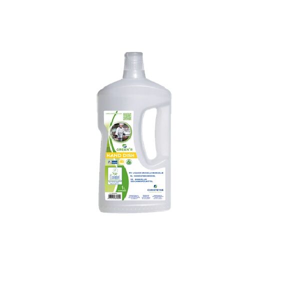 green r hand dish 1 litre plonge manuelle écologique