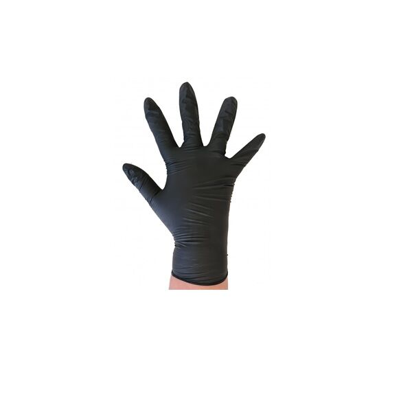 gant nitrile noir non poudré