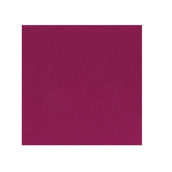 serviette ouate framboise 39 39 cm