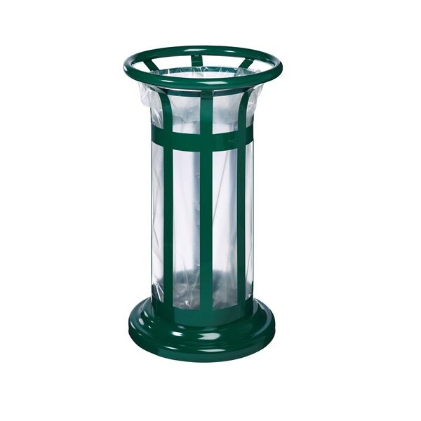 corbeille exterieur vigipirate tulipe 60 litres