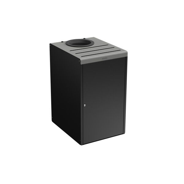 poubelle tri selectif alitri gris rossignol