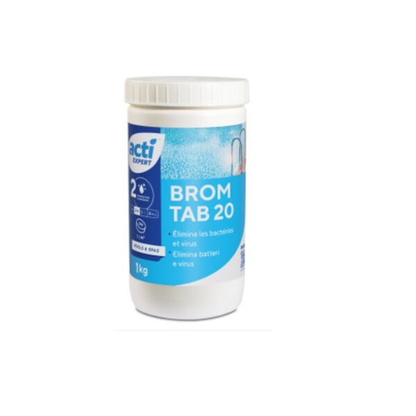pastilles brom tab 20 acti expert 1 kg
