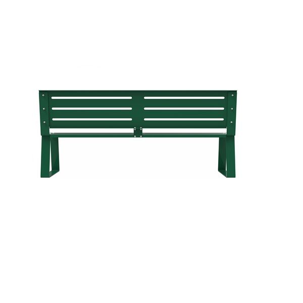 BANC EXTERIEUR METAL VERT MOUSSE à fixer Rossignol - Image 3