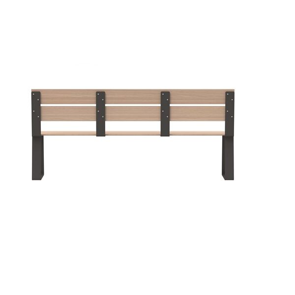 BANC URBAIN RESISTANT à fixer Rossignol Acier Anthracite - Image 3