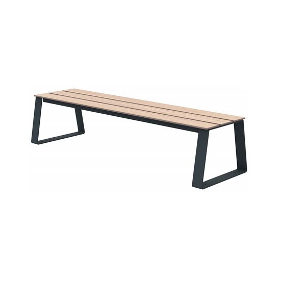 BANQUETTE EXTERIEURE RESISTANTE à fixer Rossignol Acier Gris manganèse