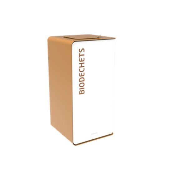 poubelle biodechets rossignol cubatri 10 litres