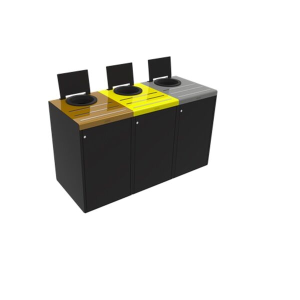 poubelle tri selectif alimentaire 110 litres alitri rossignol