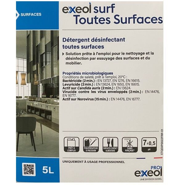 etiquette face avant exeol surf toutes surfaces