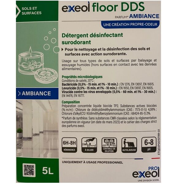 etiquette recto dds exeol ambiance