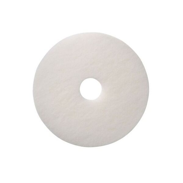 disque autolaveuse ou monobrosse blanc diametre 406 cm