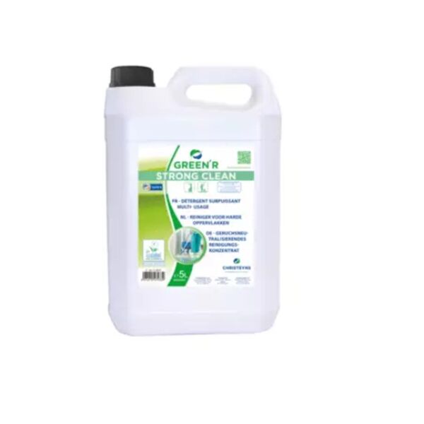 détachant christeyns green r strong clean 5l