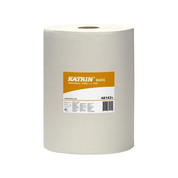 katrin basic 1000 lot de deux bobines papier essuyeur