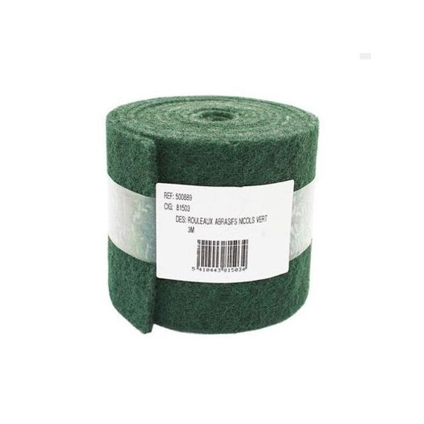 rouleau tampon abrasif vert 3 mètres