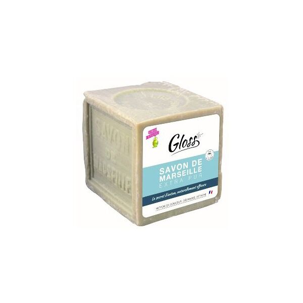 savon de marseille cube 600 gr gloss