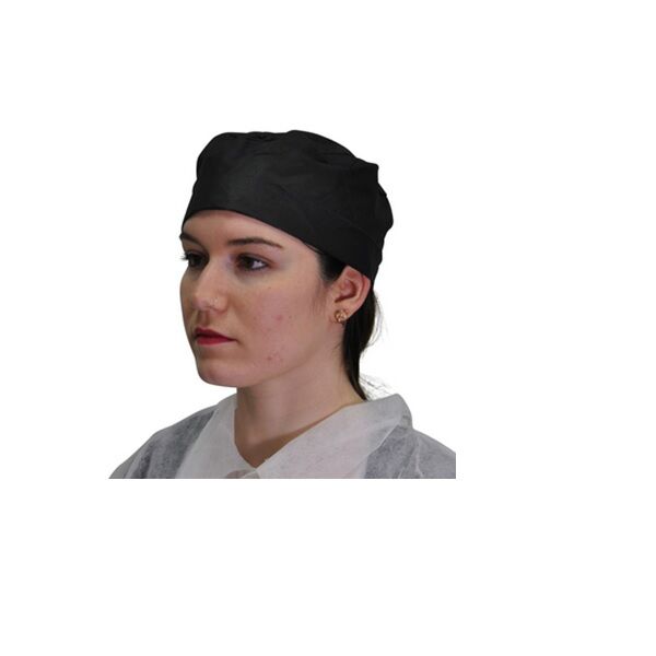 calot non tissé noir