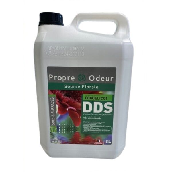 detergent desinfectant surodorant coquelicot bidon 5 litres