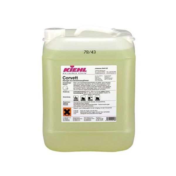 kiehl corvett nettoyant alcalin multi sols