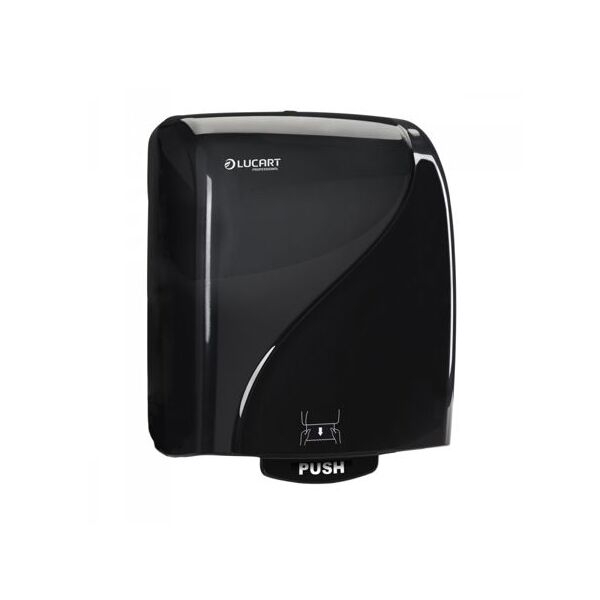 lucart identity distributeur rouleau noir essuie mains
