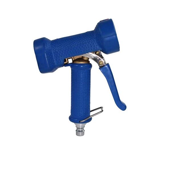 pistolet bleu anti choc laiton pour centrale cuisine