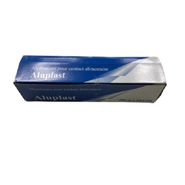 aluplast rouleau papier aluminium 33 cm boite distributrice