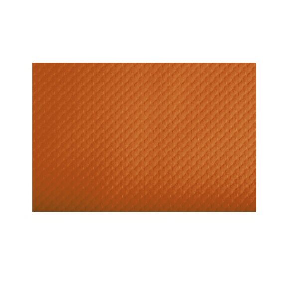 set de table papier gaufre orange