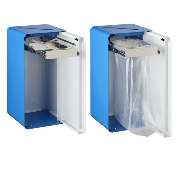 tri selectif cubatri support sac glissiere