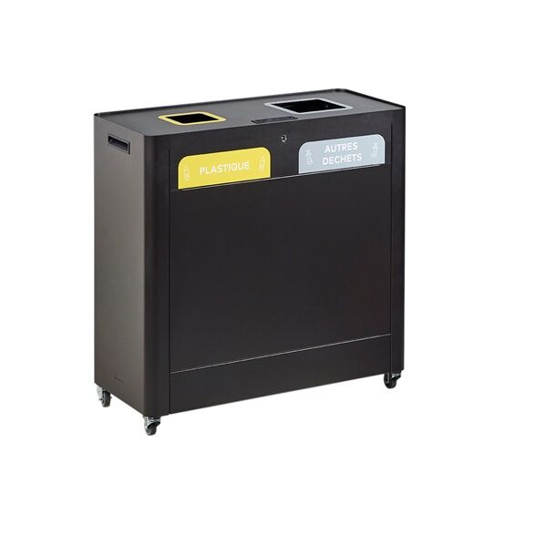 poubelle tri selectif trimouv rossignol 60 litres