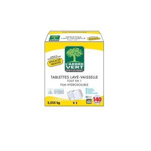 Tablettes lave-vaisselle Tout en 1 Cycle court Arbre Vert
