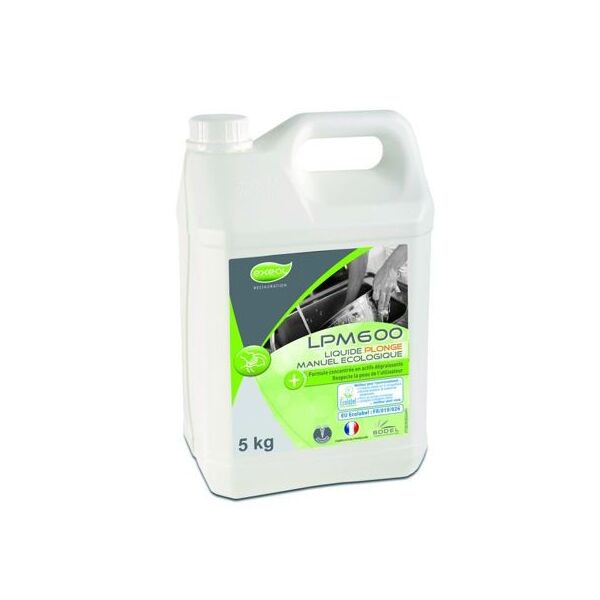 exeol lpm 600 liquide plonge manuel ecologique bidon 5 litres