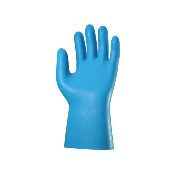 gant jersey bleu latex taille 9