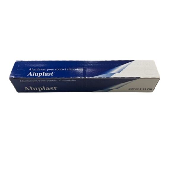 aluplast rouleau papier aluminium 45 cm boite distributrice