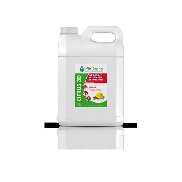 prosens citrus 3d detergent detartrant desinfectant concentre bidon 5 litres