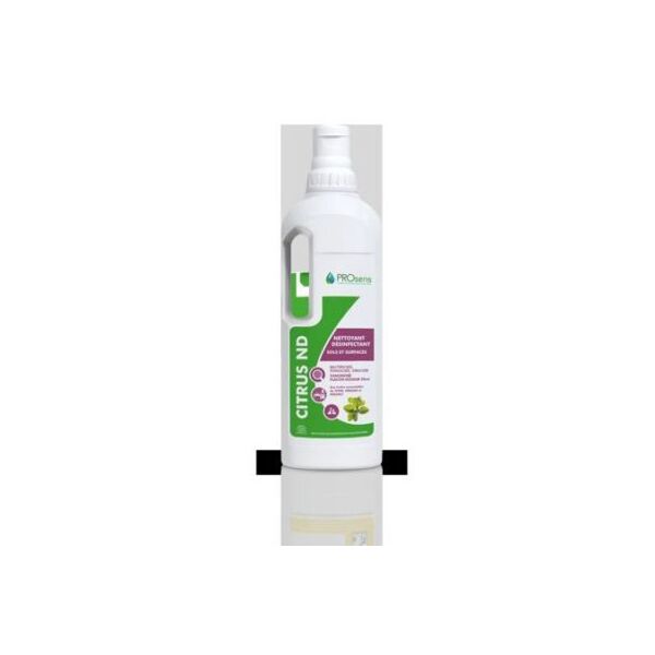 prosens citrus nd nettoyant desinfectant 1 litre